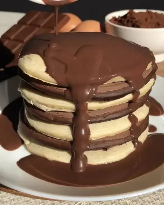 Panqueca de chocolate