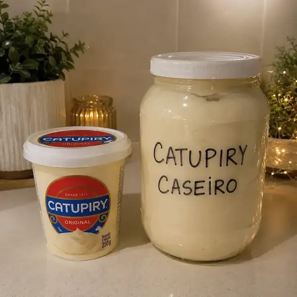 Catupiry feito em casa