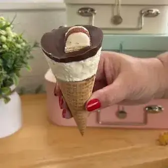 Cornetto feito em casa