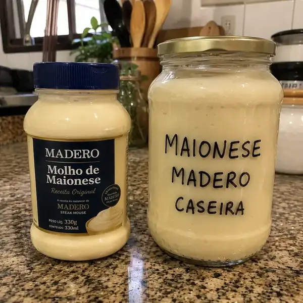 Maionese do Madero feito em casa